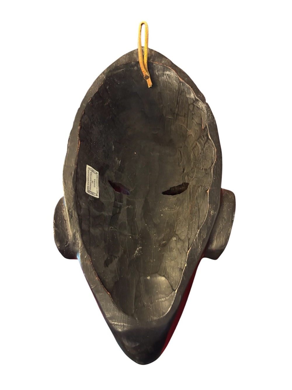 Authentic Handcrafted Hand Carved Wooden Mask from Ghana 🇬🇭 - Picture 3 of 7